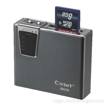 Portable Power Bank with 5,000mAh Capacity, 5V DC/1A Input, Sized 20 x 70 x 60mm